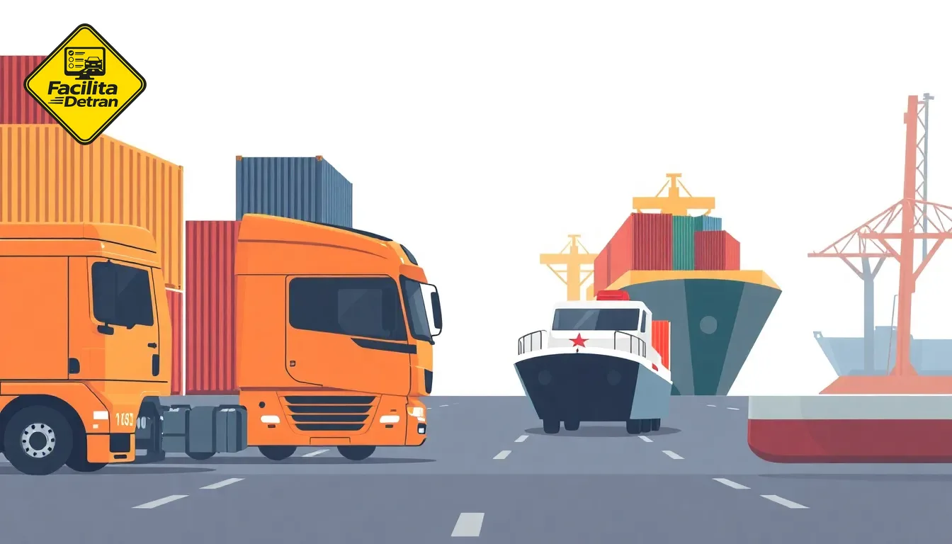 Transportador e embarcador - FacilitaDetran