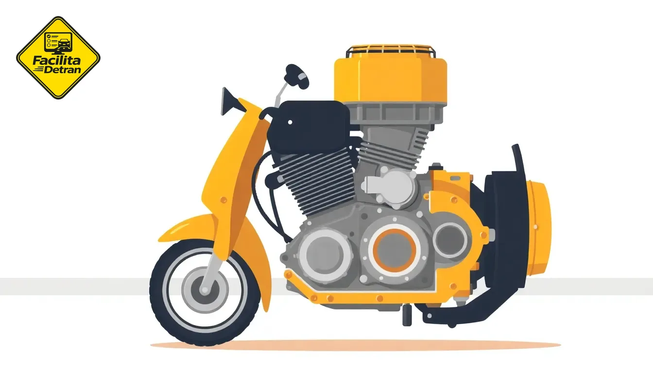 Peças fixas do motor - FacilitaDetran