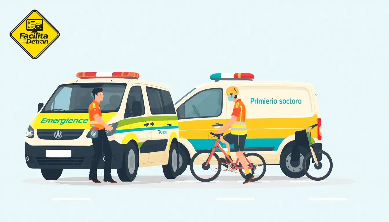 Ligando para ambulância - FacilitaDetran