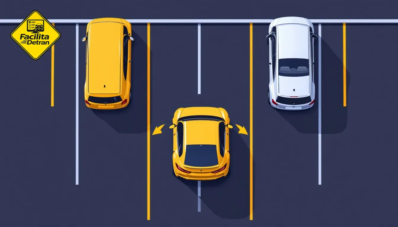 Baliza entre dois carros